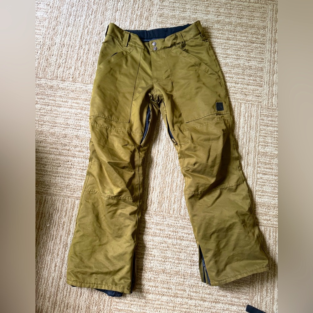 Aperture snowboard pants - olive green - medium - waterproof